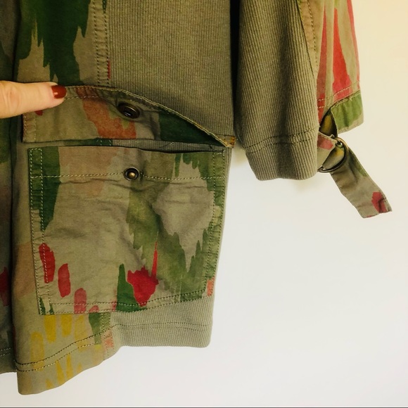 NWT Chico’s Ikat Utility Jacket - Picture 6 of 8